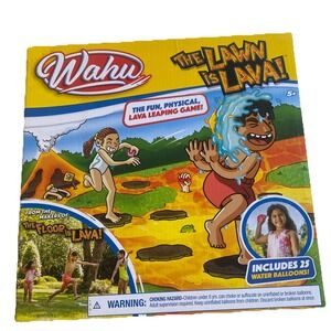 Water Game! The Lawn Is Lava! Outdoor LAVA LEAPING GAME - NEW - AGES 5+ Open Box